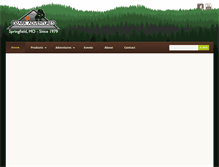 Tablet Screenshot of ozarkadventures.com
